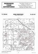 Moe Township, Minister Lake, Elizabeth Lake, Willaims Lake, Directory Map, Douglas County 2006